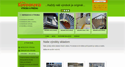 Desktop Screenshot of kovoorava.sk